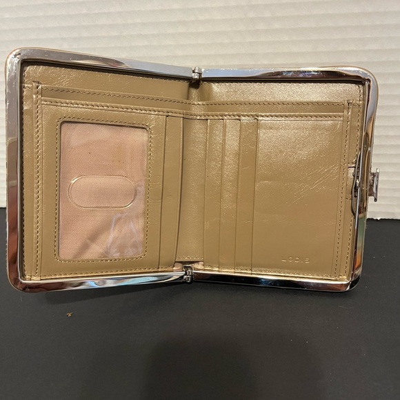 Lodis Clutch Framed Wallet.  5” Wide X 4” High - Picture 6 of 10